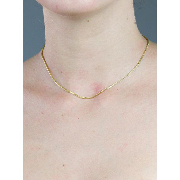 Choker Delicada 36+5cm - BRIDA FOLHEADOS