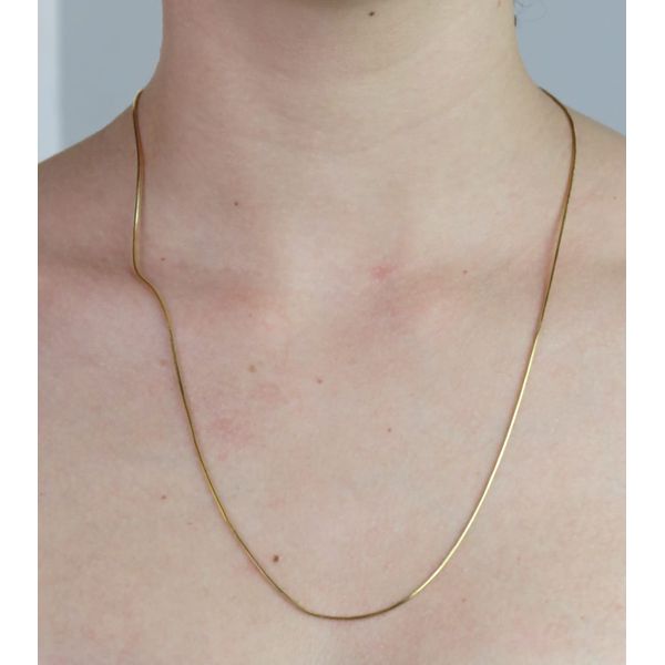 Corrente Rabo de Rato Diamantada 60cm - BRIDA FOLHEADOS