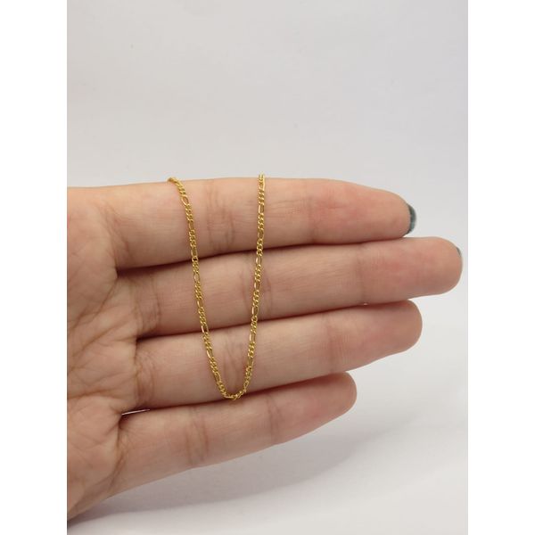 Corrente 3X1 Fina 50cm - BRIDA FOLHEADOS