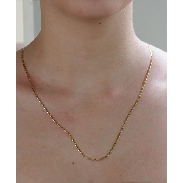 Corrente Piastrine 50cm - BRIDA FOLHEADOS