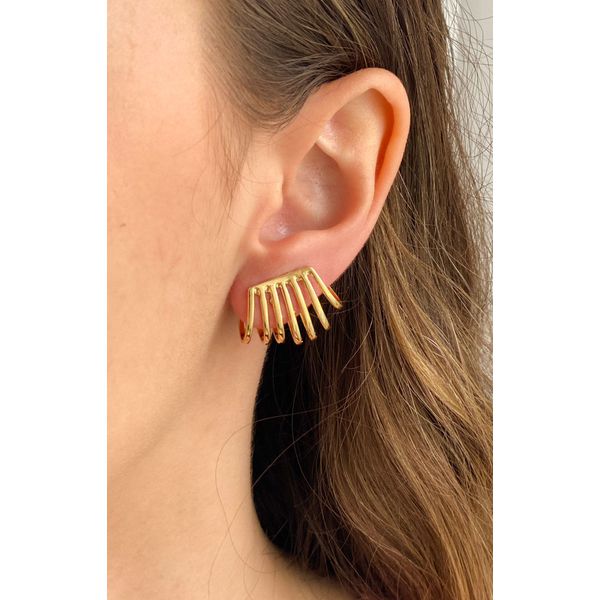 Brinco Com Aros - BRIDA FOLHEADOS