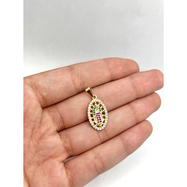 Pingente Nossa Senhora de Guadalupe - BRIDA FOLHEADOS
