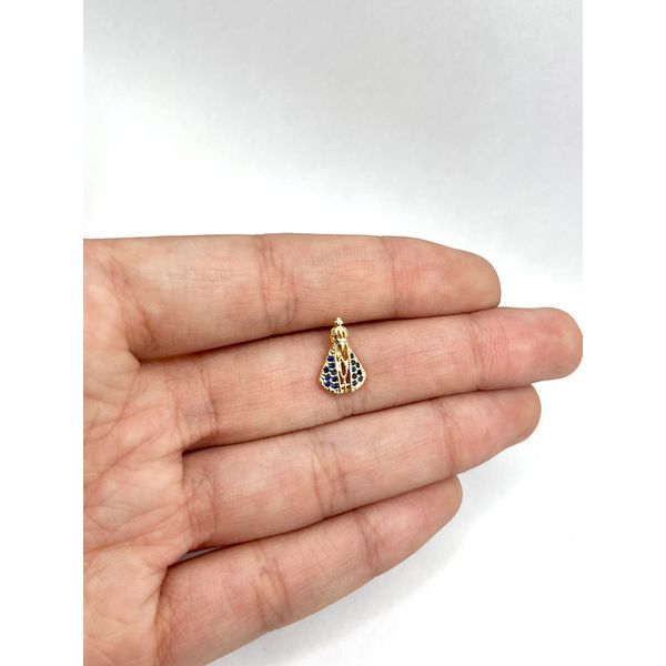 Pingente Nossa Senhora Zircônia - BRIDA FOLHEADOS