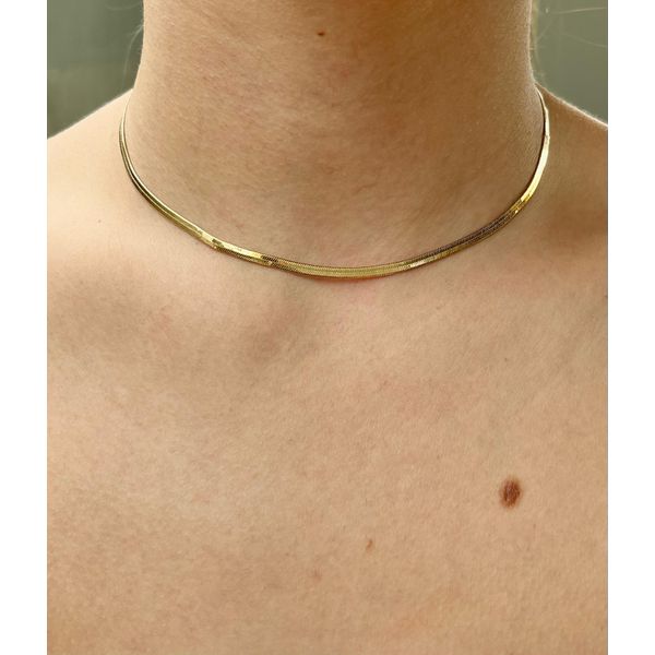 Corrente Fita 35+5cm - BRIDA FOLHEADOS