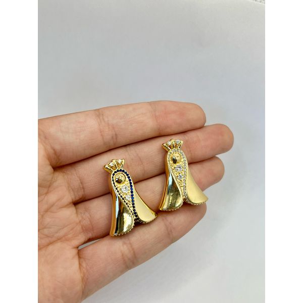 Pingente Nossa Senhora 2x1 - BRIDA FOLHEADOS