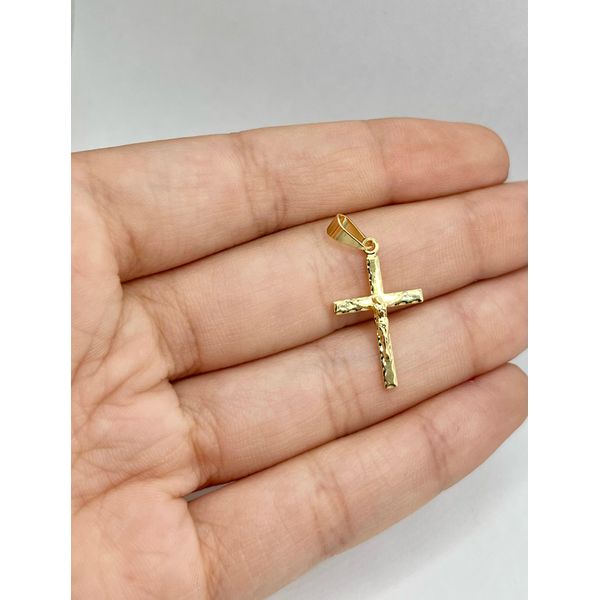 Pingente Cruz 3cm - BRIDA FOLHEADOS
