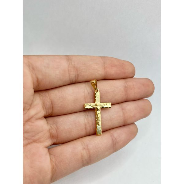 Pingente Cruz 3,5cm - BRIDA FOLHEADOS