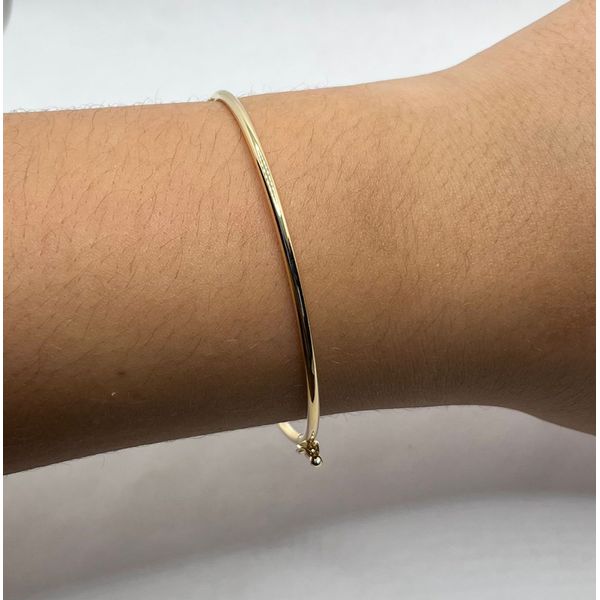 Bracelete Liso Fino - BRIDA FOLHEADOS