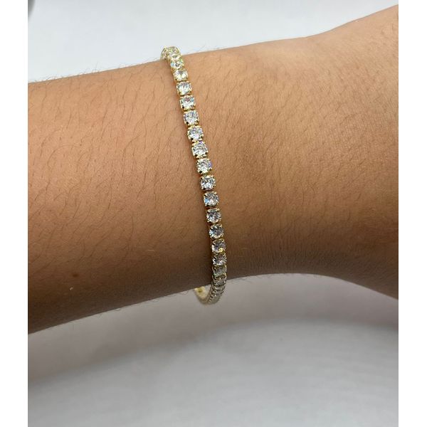 Pulseira Riviera Tradicional 18,5cm - BRIDA FOLHEADOS