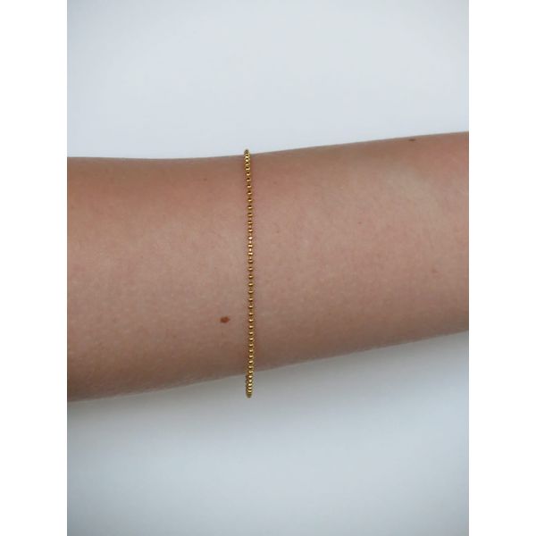 Pulseira Bolinhas 18cm - BRIDA FOLHEADOS