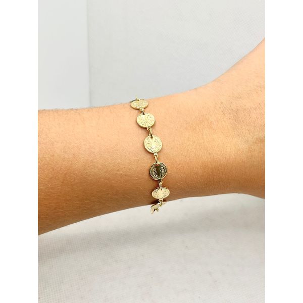 Pulseira São Bento 19cm - BRIDA FOLHEADOS