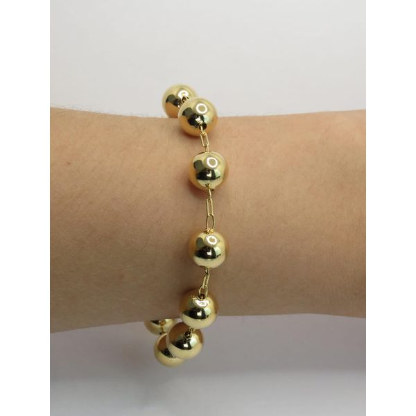 Pulseira Cartier Bolas 20cm - BRIDA FOLHEADOS