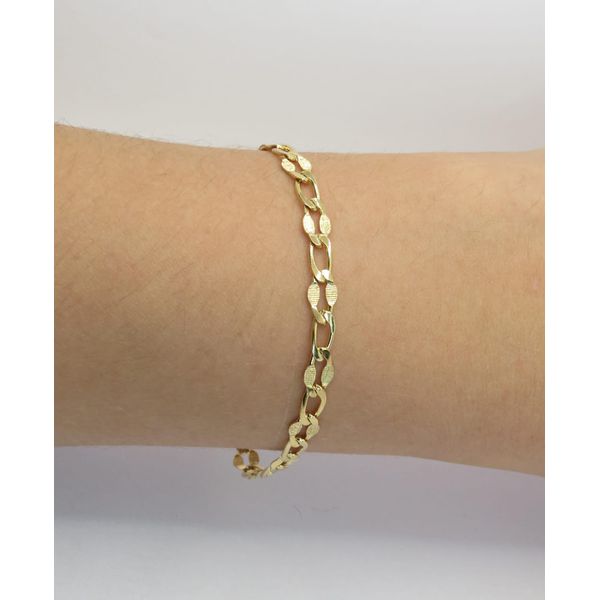 Pulseira Masculina 20cm - BRIDA FOLHEADOS
