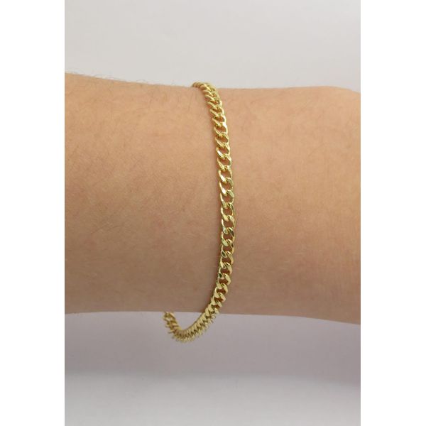 Pulseira Masculina Grumet 18cm - BRIDA FOLHEADOS