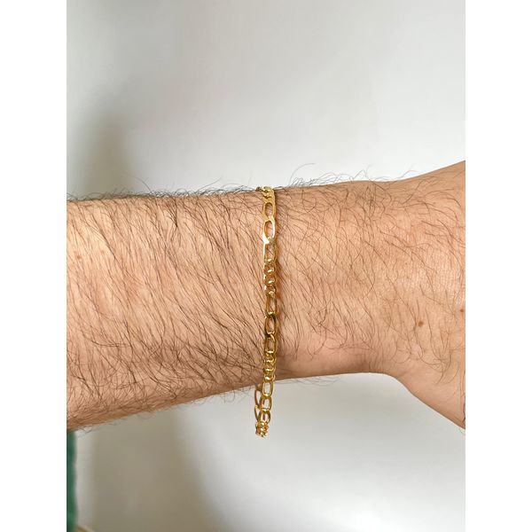 Pulseira Masculina 3x3 20cm - BRIDA FOLHEADOS