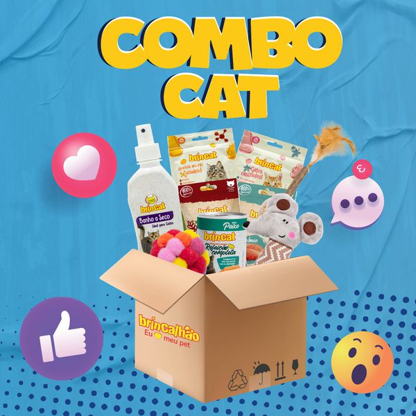 Kit Cat Mix de Produtos Alimento Úmido Pestiscos e... - Brincalhão Pet