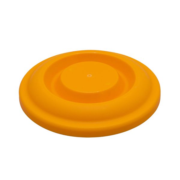 Frisbee Flutuante Maciço Laranja - Brincalhão Pet