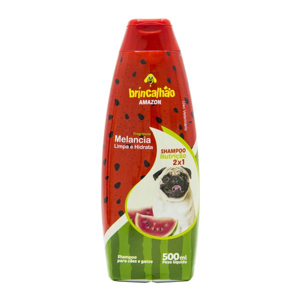 Shampoo Brincalhão Melancia 500ml - Brincalhão Pet