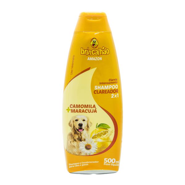 Shampoo Brincalhão Camomila/Maracujá 500ml - Brincalhão Pet
