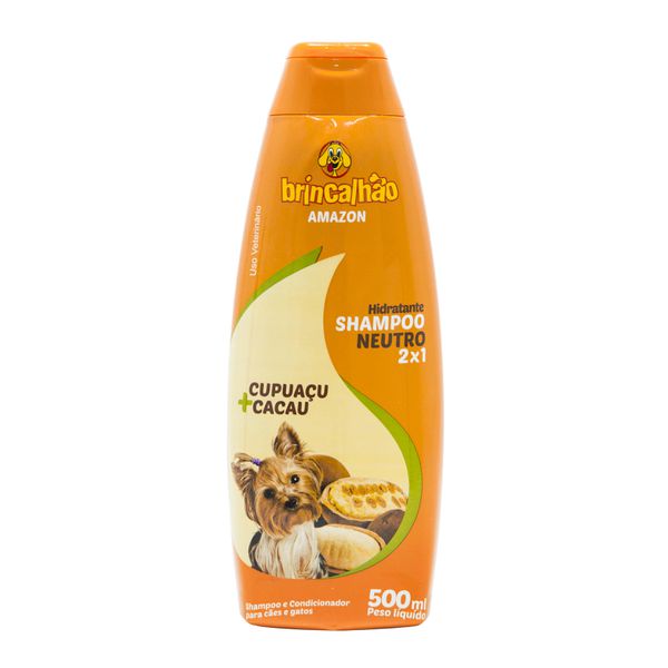 Shampoo Brincalhão Cupuaçu/Cacau 500ml - Brincalhão Pet