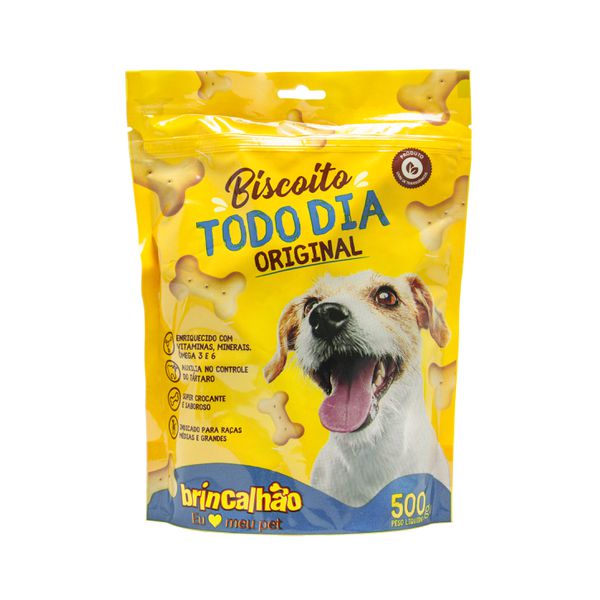 Biscoito para Cachorro Brincalhão Todo Dia Origina... - Brincalhão Pet