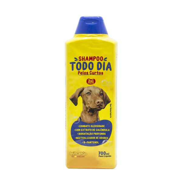 Shampoo Para Cachorro Brincalhão Todo Dia Pelos Cu... - Brincalhão Pet