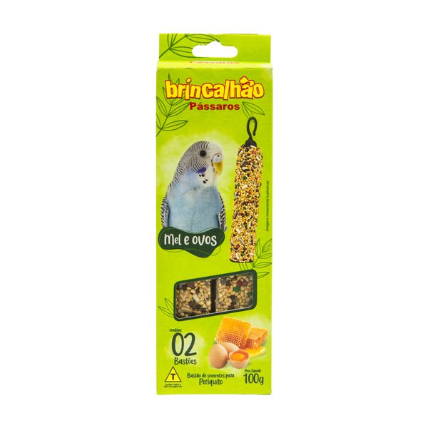 Bastão Para Alimentação Periquito 100g - Brincalhão Pet