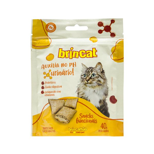 Snacks Funcionais Brincat - Auxilia no PH Urinário - Brincalhão Pet