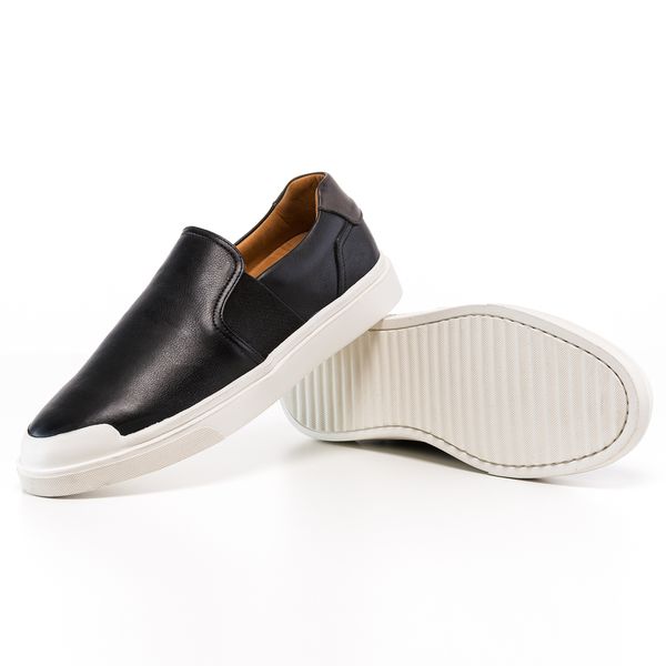 Tênis de Skate Slip On Preto