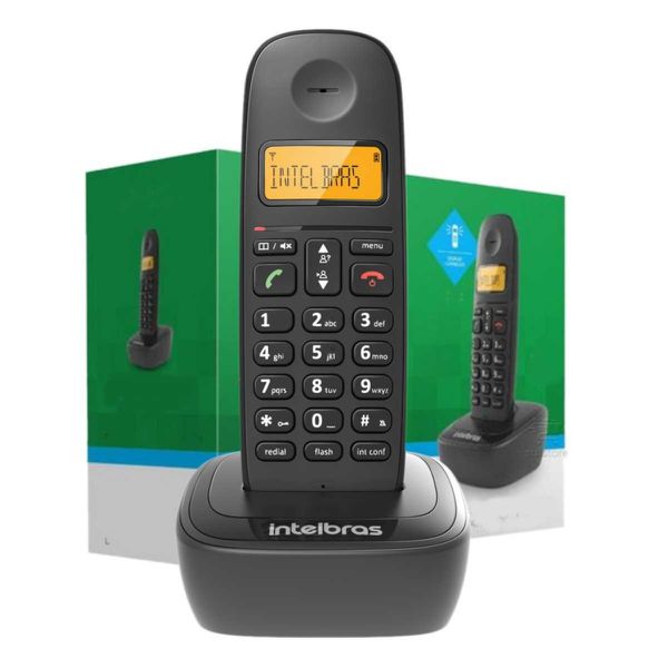 Telefone Sem Fio Digital TS2510 Preto Intelbras | Broketto 