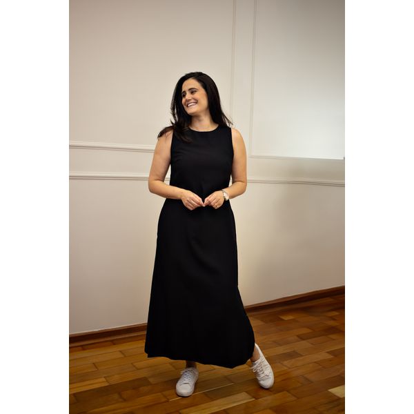 VESTIDO ELEUSA PRETO