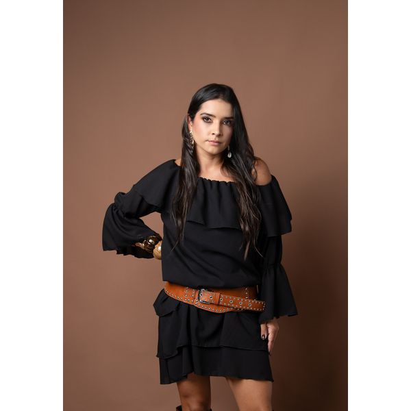 Vestido Debora Preto