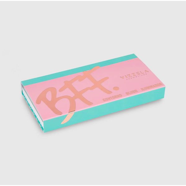 Paleta BFF - Contorno, Blush e Iluminador