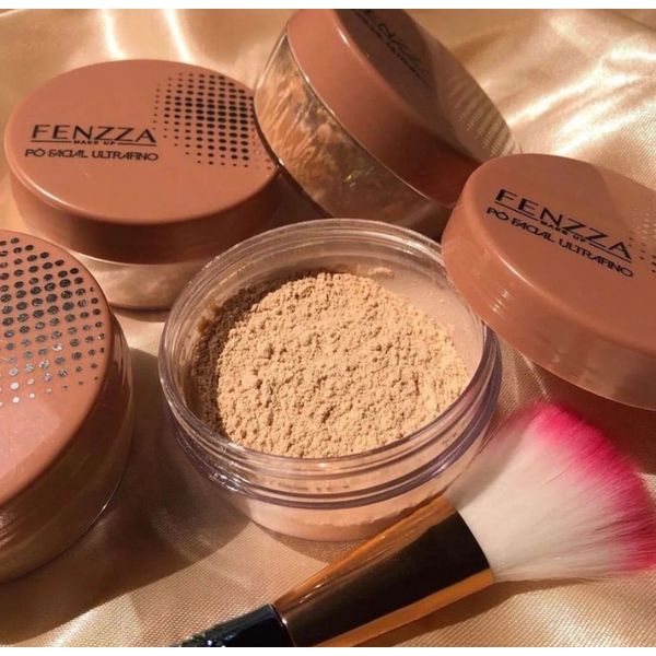 Pó Facial Fenzza Bege Escuro