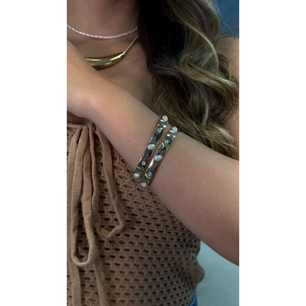 Brac Quad Pérola Dourado