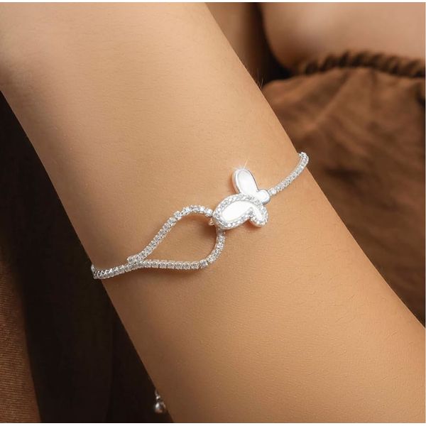 Pulseira Ajust Borb Riviera 205412 Prata