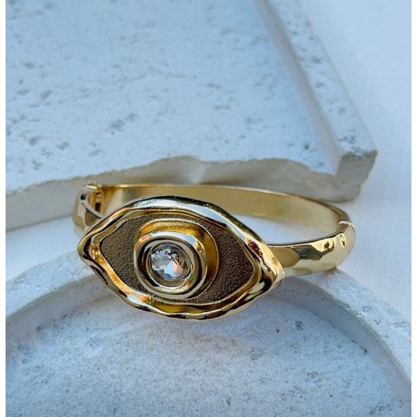 Bracelete Olho Pq 275006 Dourado