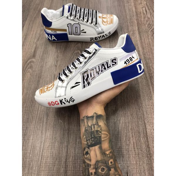 Tenis dolce sales gabbana royal