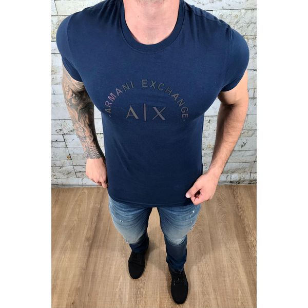 Camiseta Armani Azul marinho ⬛