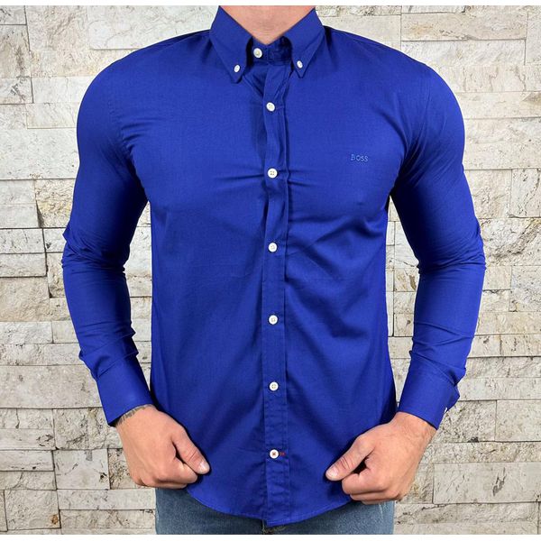 Camisa Manga longa HB Azul Bic