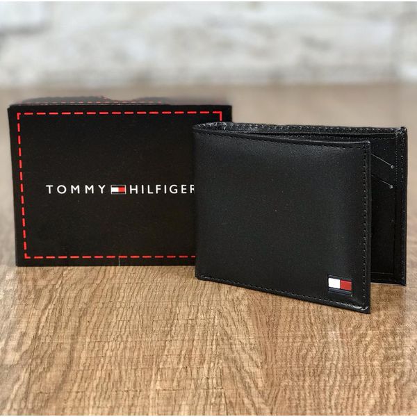 Carteira Masculina Importada Original Tommy Hilfiger : : Moda