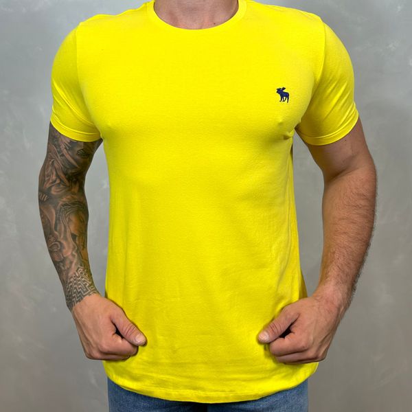 Camiseta Abercrombie Amarelo