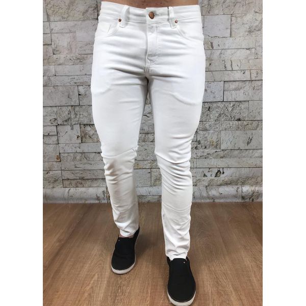 Calça Jeans CK Branco