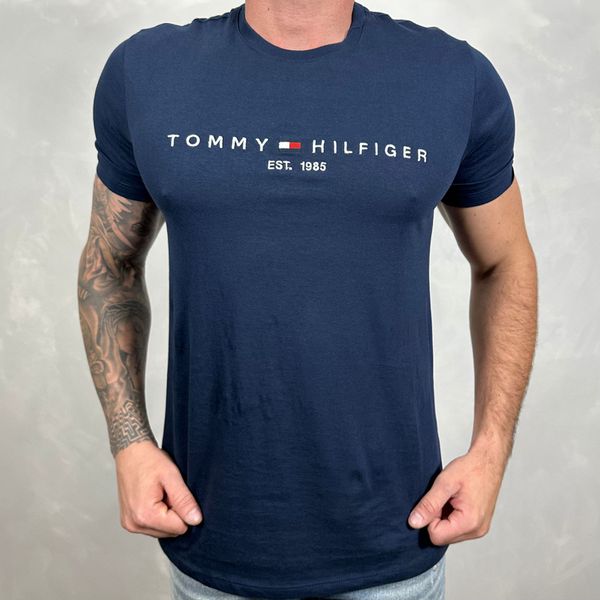 Camiseta TH Azul Marinho