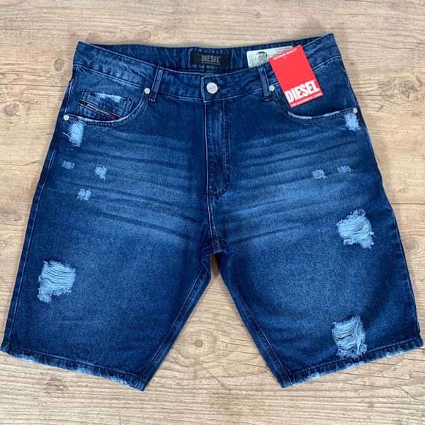 Bermuda jeans masculina diesel 2025