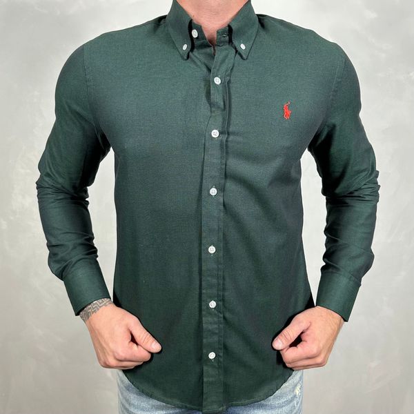 Camisa Manga Longa PRL Verde