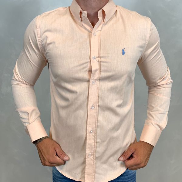 Camisa Manga Longa PRL Salmão⭐