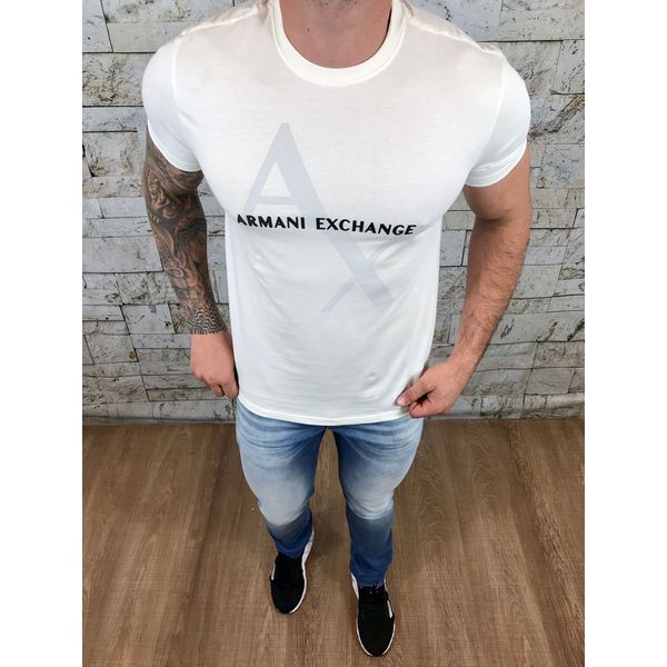 Camiseta Armani Creme