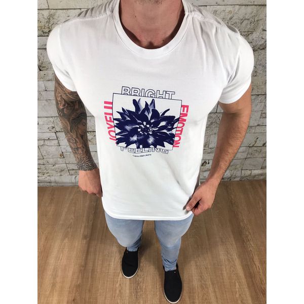 Camiseta CK branco