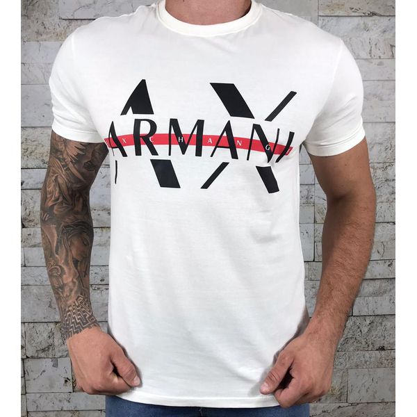 Camiseta Armani Branco⭐
